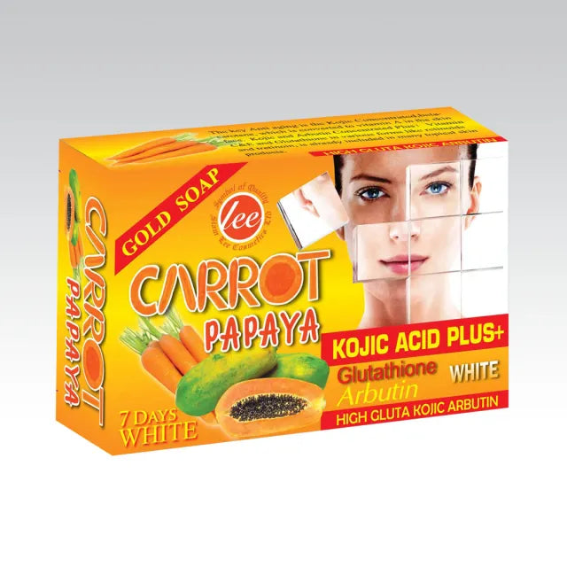 Lee Carrot Papaya Kojic Soap
